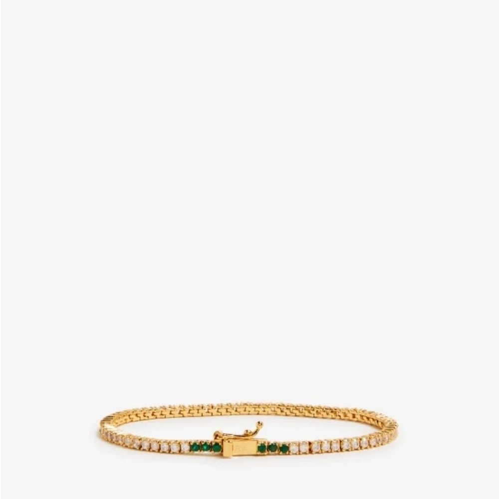 Roxanne Asoulin Gold Plated Rally Tennis Bracelet - Picture 2 of 8